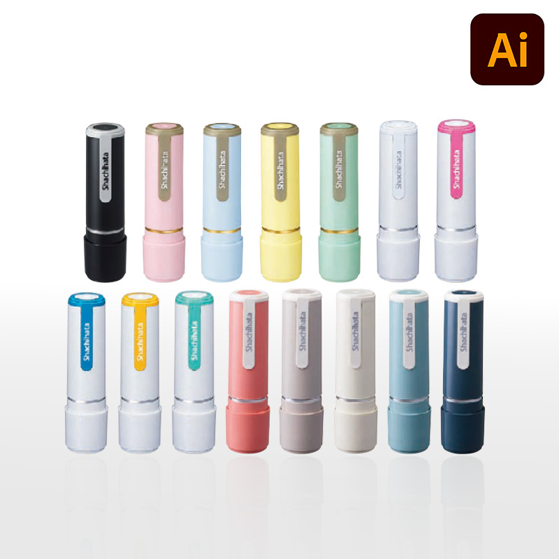 シヤチハタ】 ネーム9( 印面サイズ：直径9.5mm) Bタイプ（データご入稿