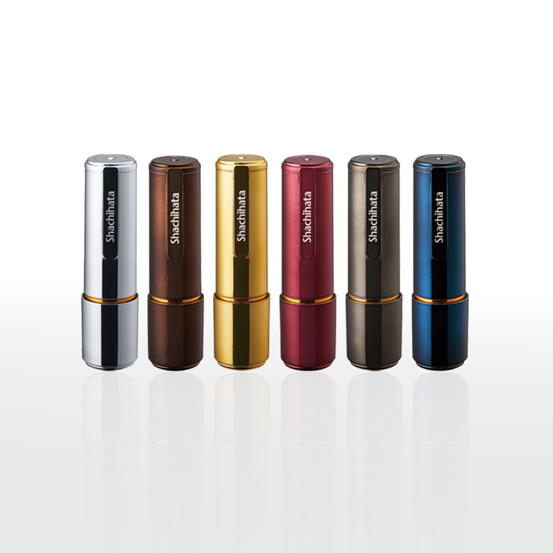 シヤチハタ】ネーム印 ネーム9 メタリックカラー XL-9/CM 全6色 別注品