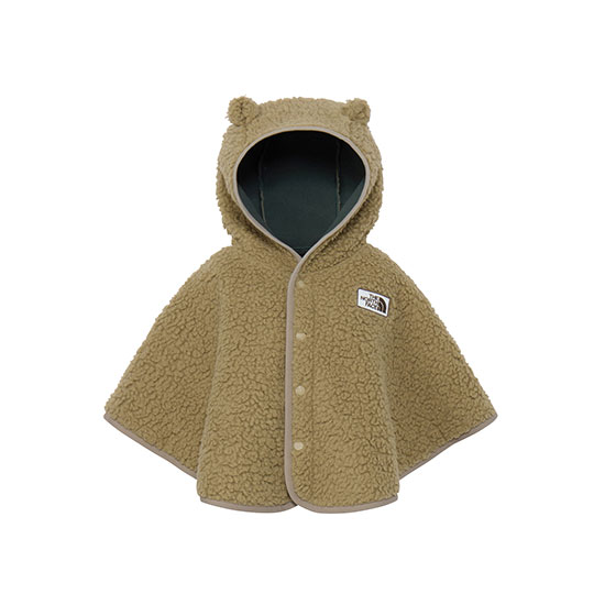 くま２点　ザノースフェイス ザノースフェイス カドルフリースポンチョ NAB72402 ジュニア/子供用