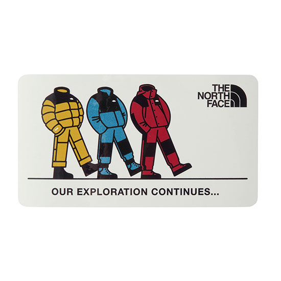 ザノースフェイス TNFプリントステッカー NN32514 ステッカー TNF